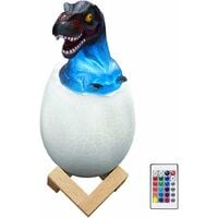 3D Dinosaur Egg Lamp – Hatching Dino Night Light